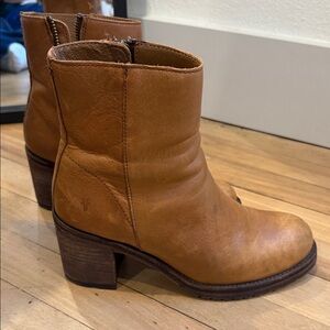 Frye brown ankle boots